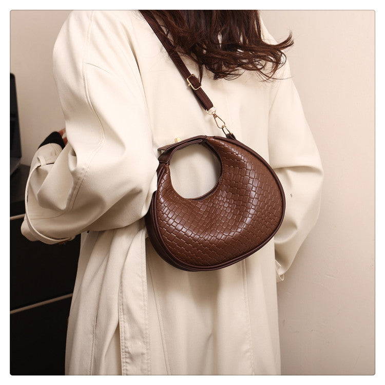 Retro Versatile Simple Diamond Women's Bag Shoulder Handbag 28