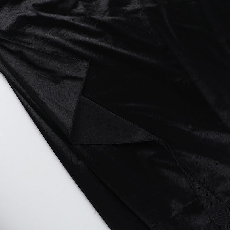 Women sexy See-Through Patchwork Strap Dress 17