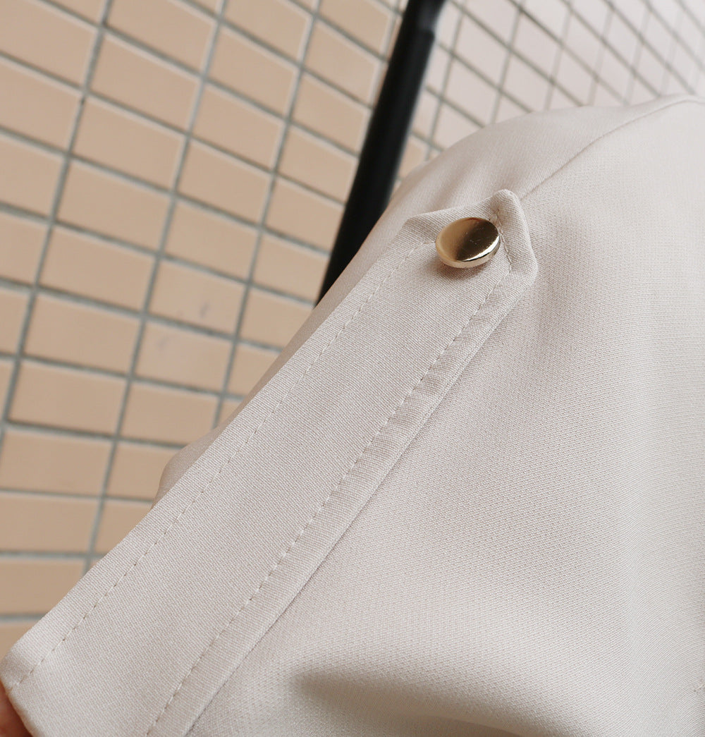 Summer Women loose single breasted jumpsuit 25