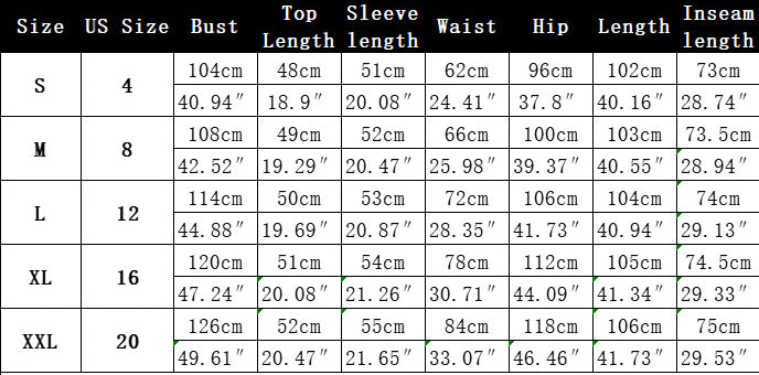 Women Fall/Winter Denim Patchwork Jacket Trousers Two Piece Set 10