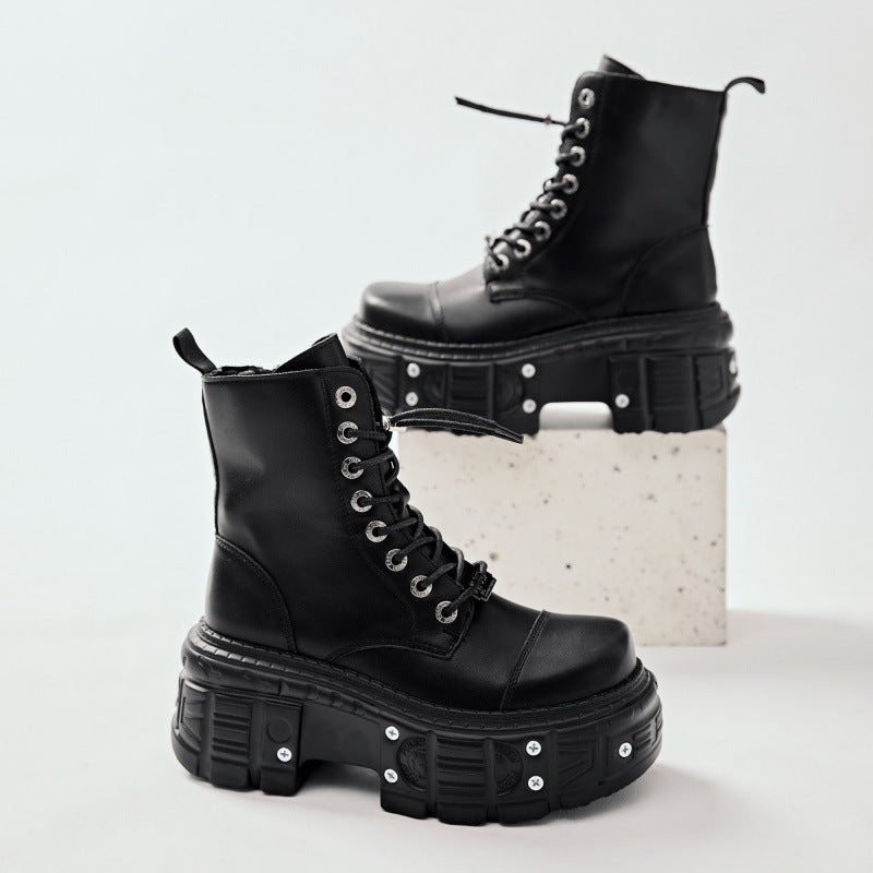 Women thick-soled punk Martin boots