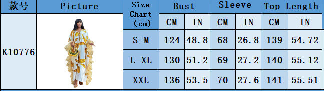 Women V-Neck Printed Loose Casual Dress 6