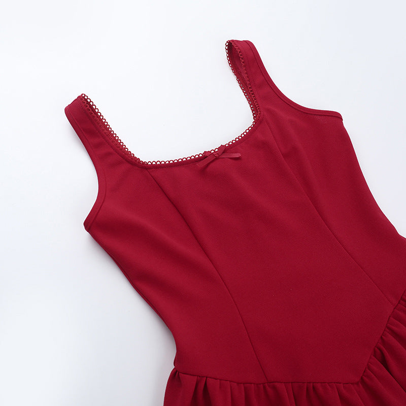 Women Sexy U-neck Dress 12