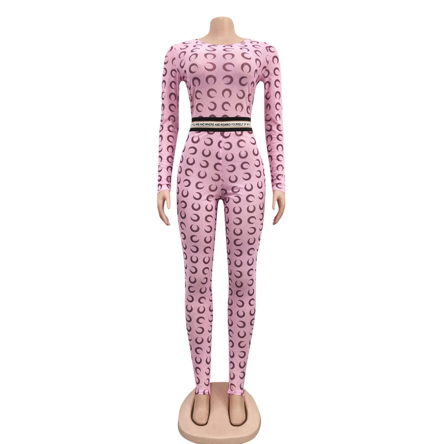 Fashionable And Sexy See-Through Mesh Nightclub Jumpsuit 42