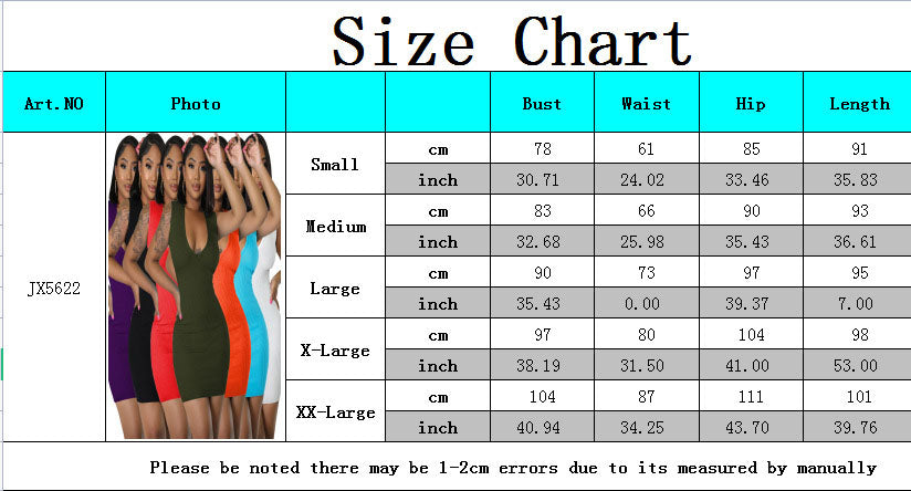 Women Sexy Solid U Collar Dress 14