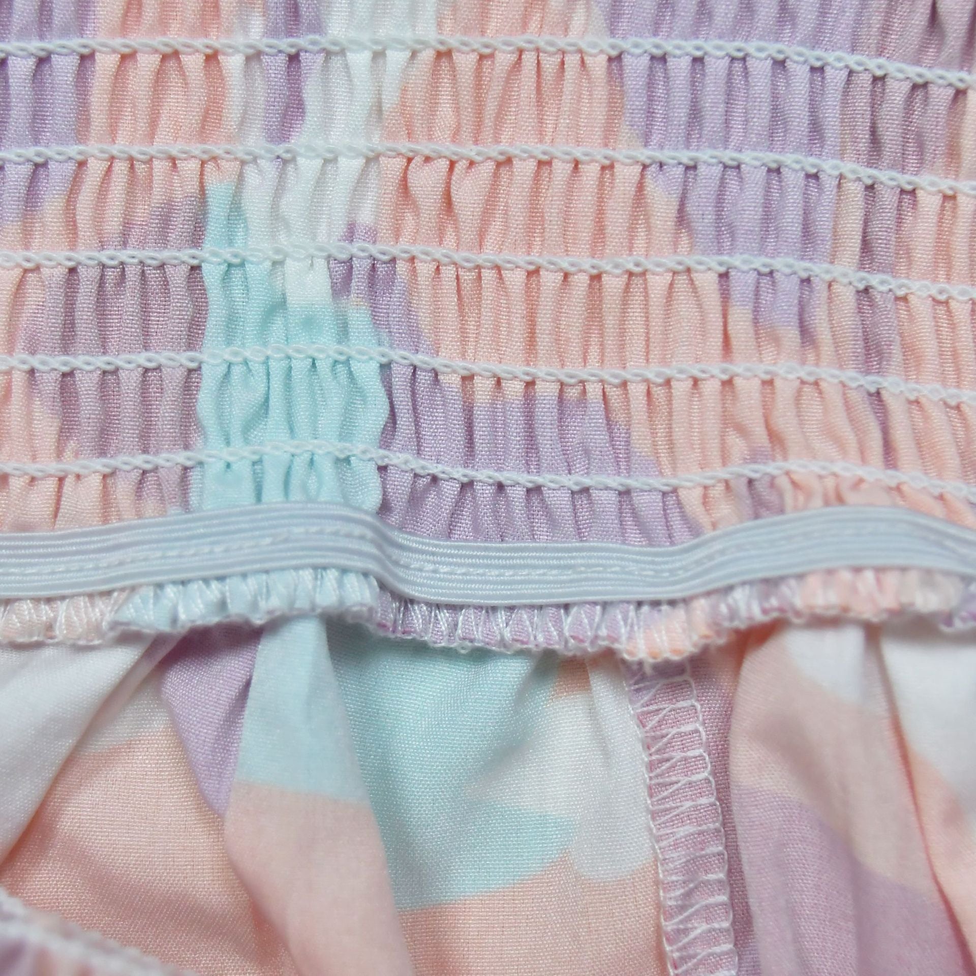 Women Sexy Printed Suspender Pleated Wide Leg Jumpsuit 25