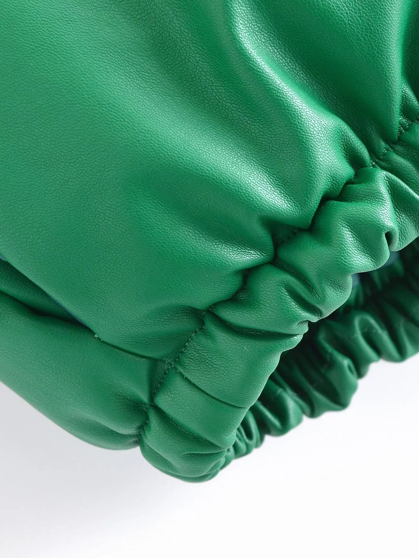 Leather Casual solid color leather cotton-padded Stand Collar jacket 24