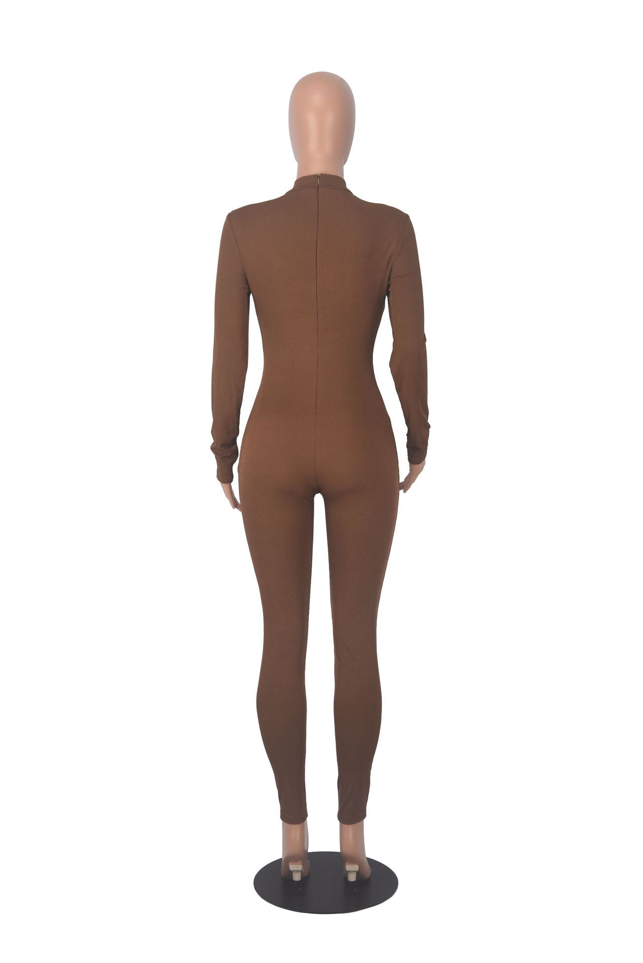 Autumn Ribbed Zip Jumpsuit 16