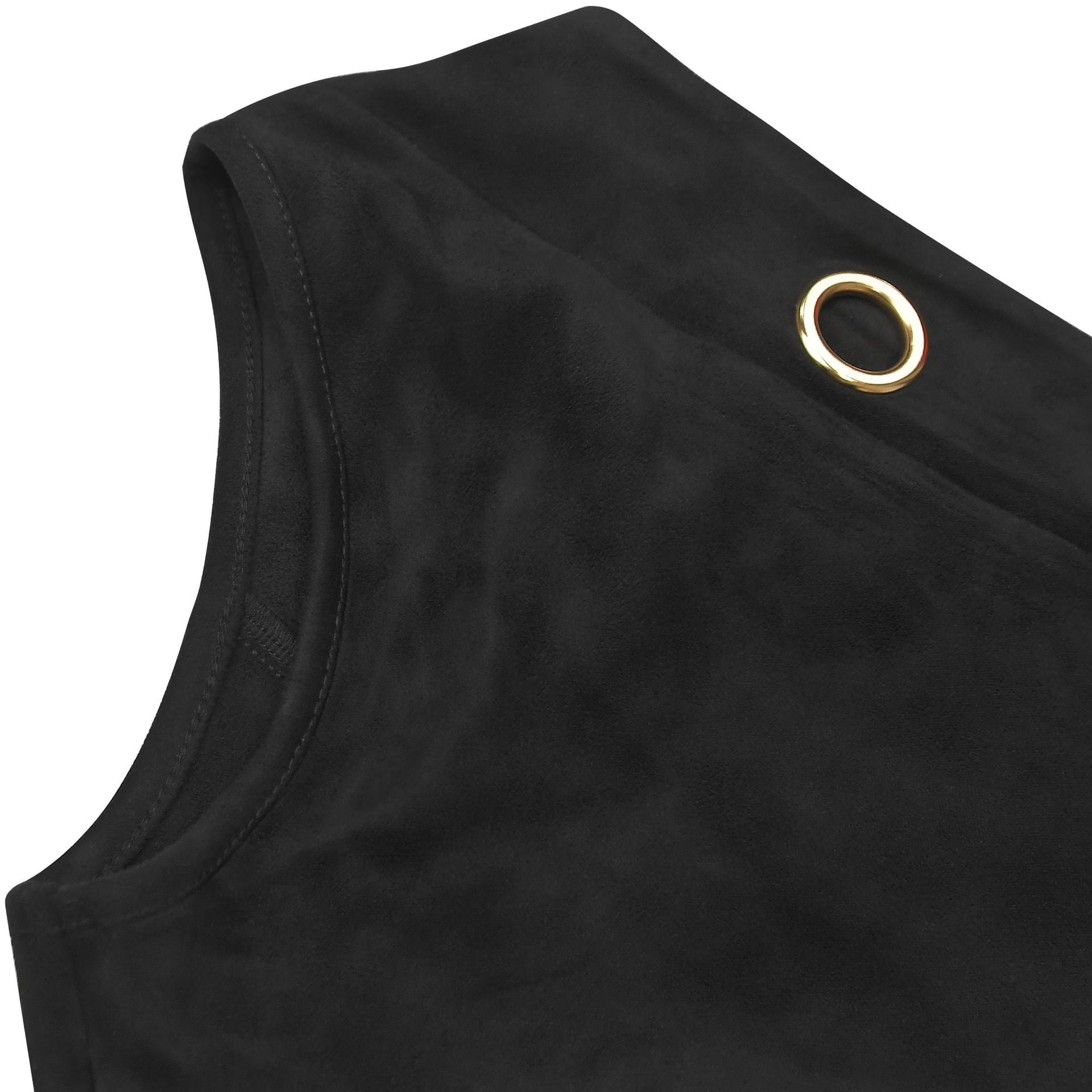 Fashion Women's Sexy Button Slash Shoulder Top Short Skirt Two-Piece Set 20