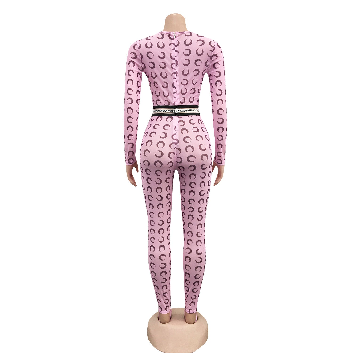 Fashionable And Sexy See-Through Mesh Nightclub Jumpsuit 40