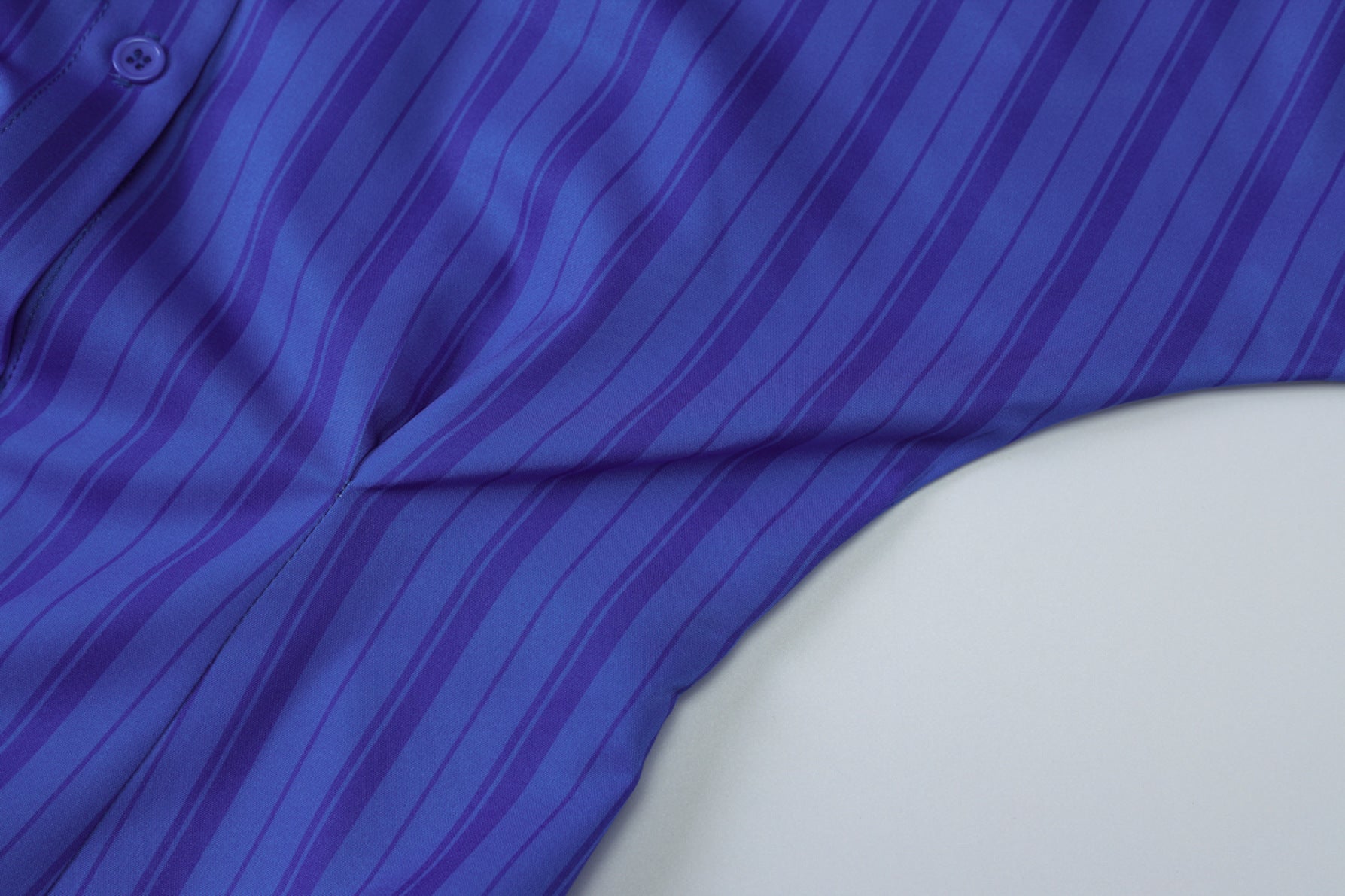 Women's Fashion Chic Striped Pattern Turndown Collar Fake Two-Piece Tight-Fitting Bodycon Dress 11