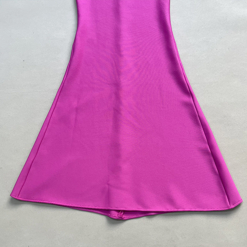 Women Sexy Irregular Bandage Dresses 10