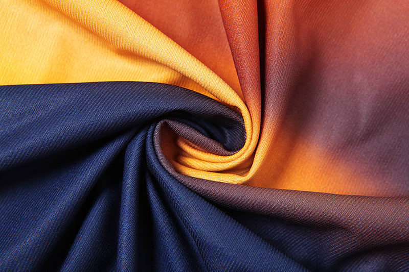 Summer Street Style Print Sleeveless Halter Neck Crop Top & Skirt Set 19