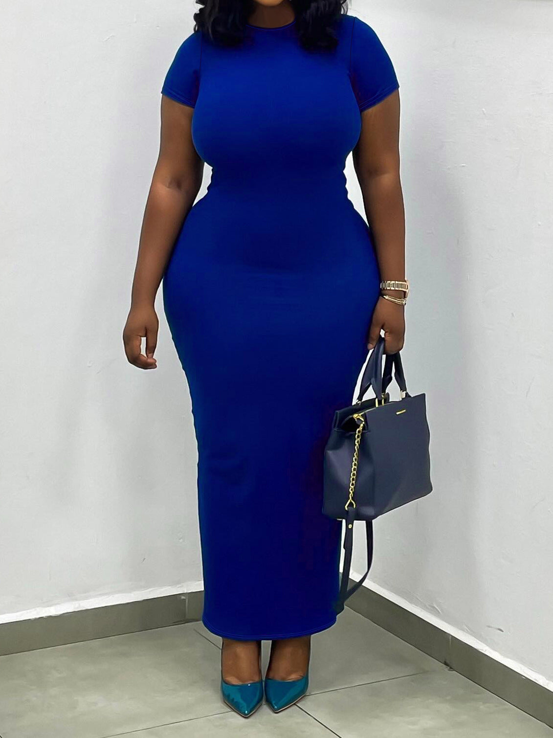 Fashion Comfortable Casual Sexy Trend Plus Size Dress 3