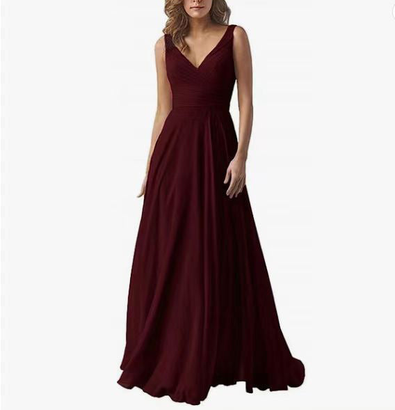 Women Sexy V-Neck Prom Party Dress（Processing time need 3-6 days） 56