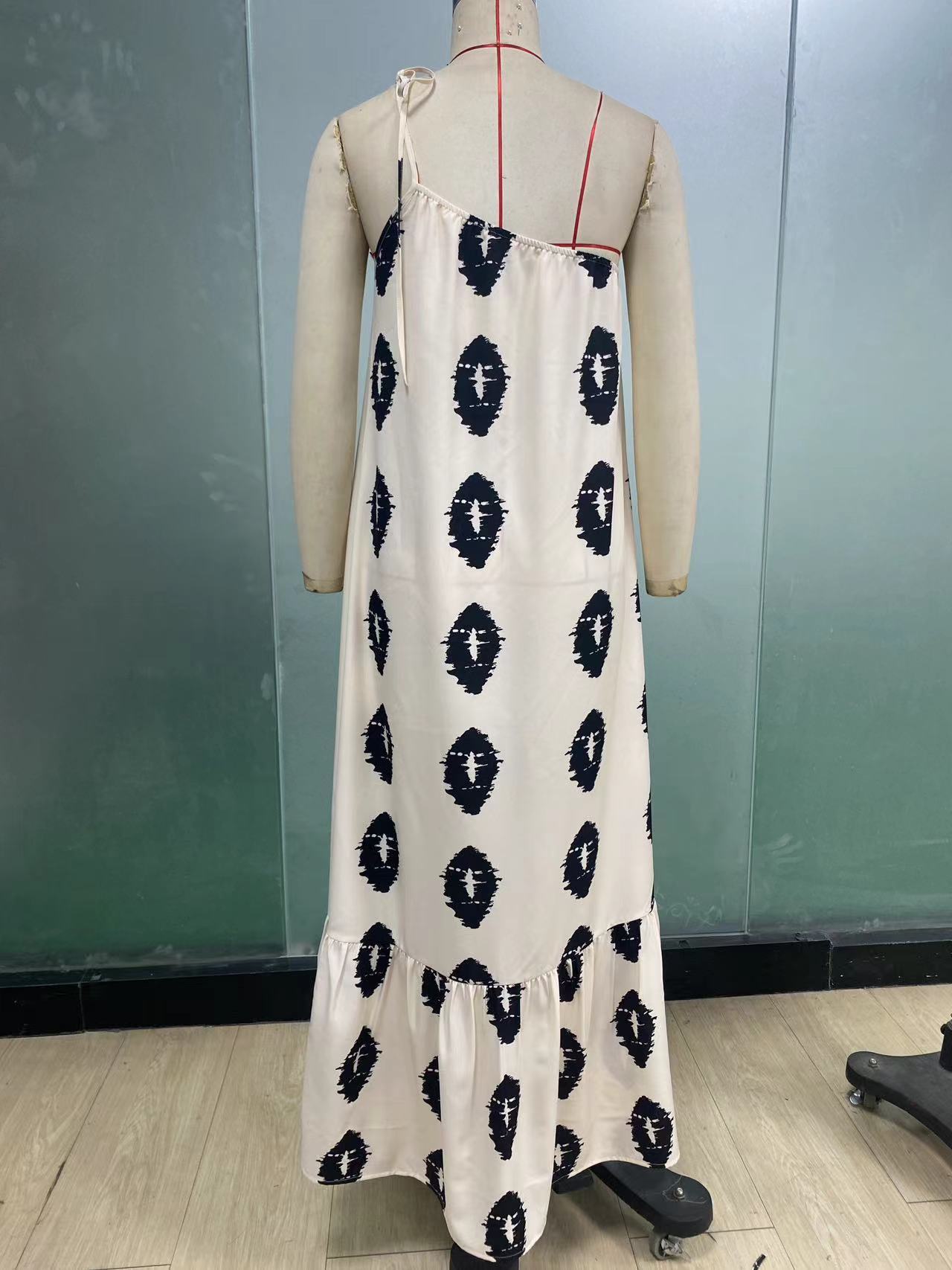 Summer Single Strap Beach Dress 7