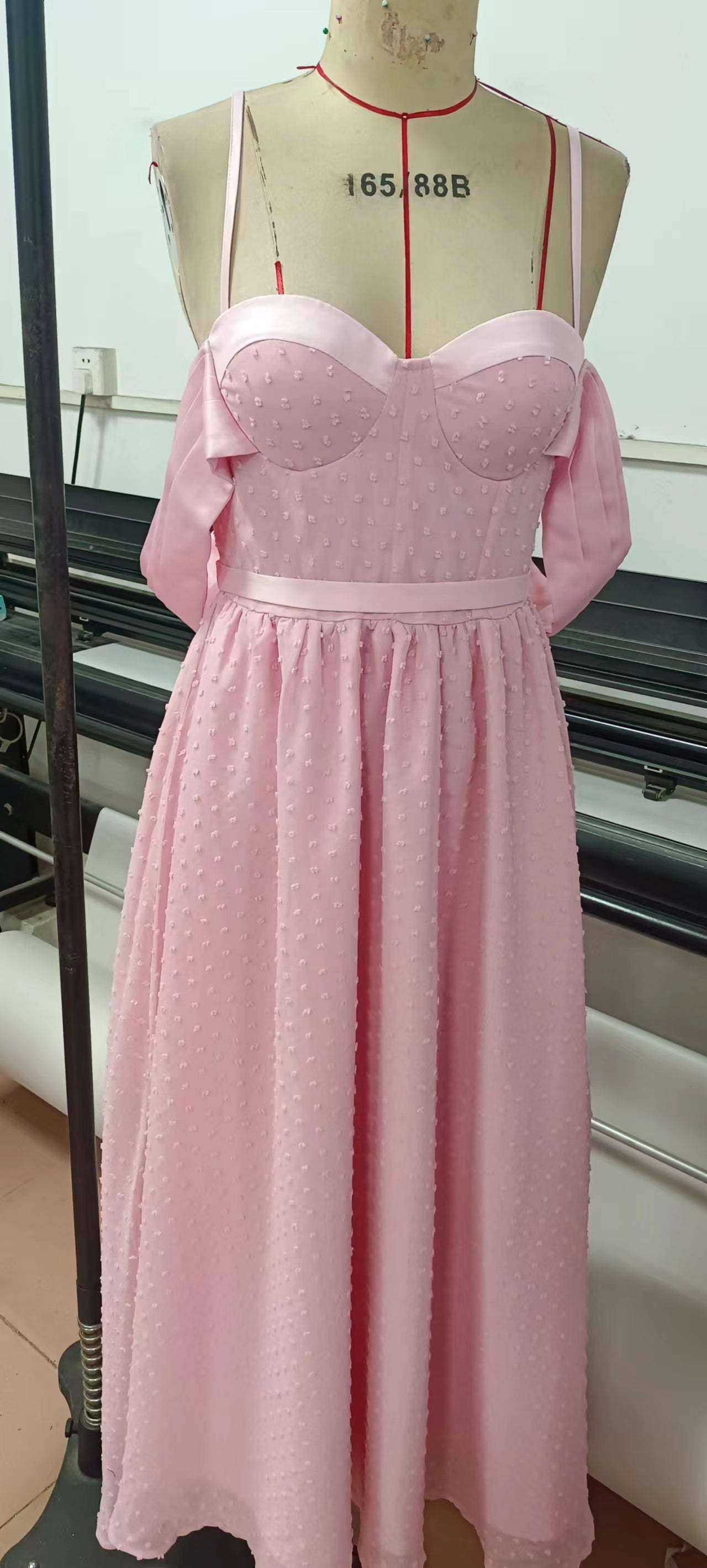 Spring Chic Elegant Strapless Solid Color Slim Low Back Long Women's Evening Dress 11