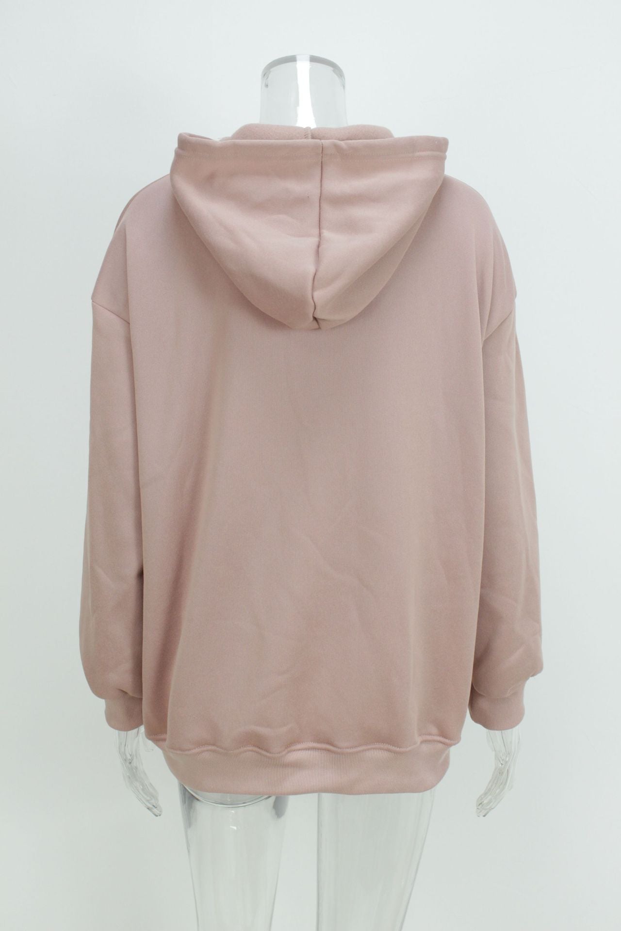 Autumn Loose Solid Color Hooded Pocket Fashion Hoodies 48