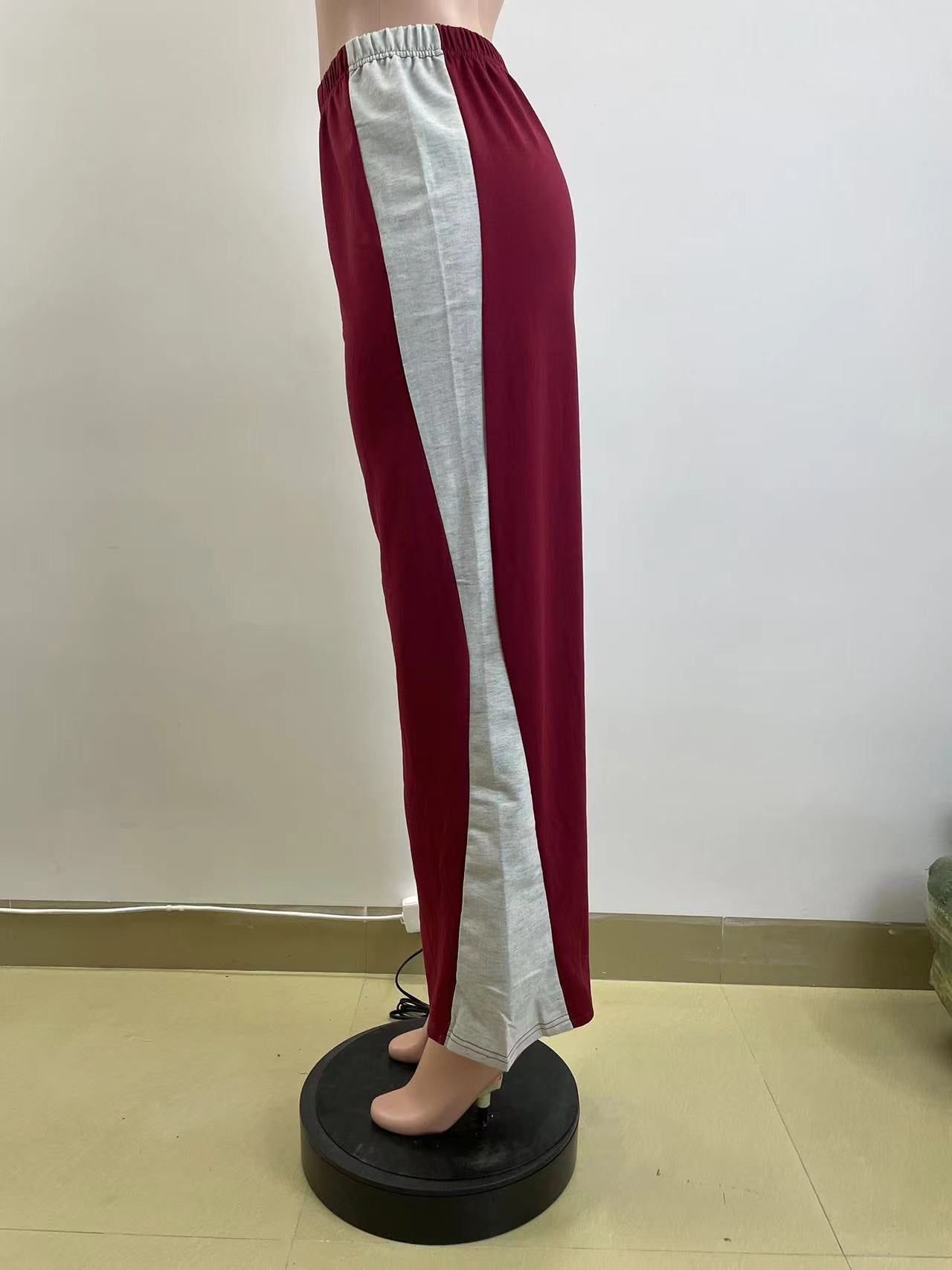 Women High Waist Loose Casual Pants 4