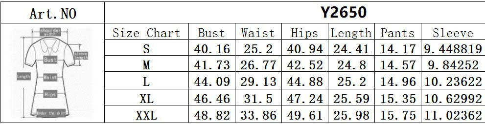 Women casual print wave lace short-sleeved shirt and shorts two-piece set 4