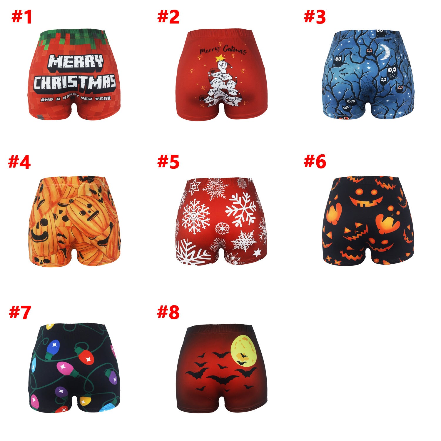 Women printed shorts 19