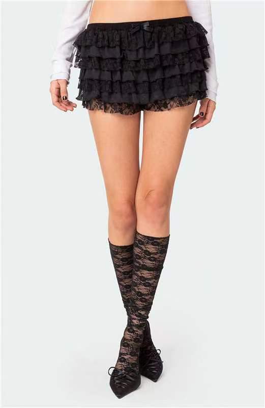 Multi-Layer Sexy Fashion Lace Shorts 6