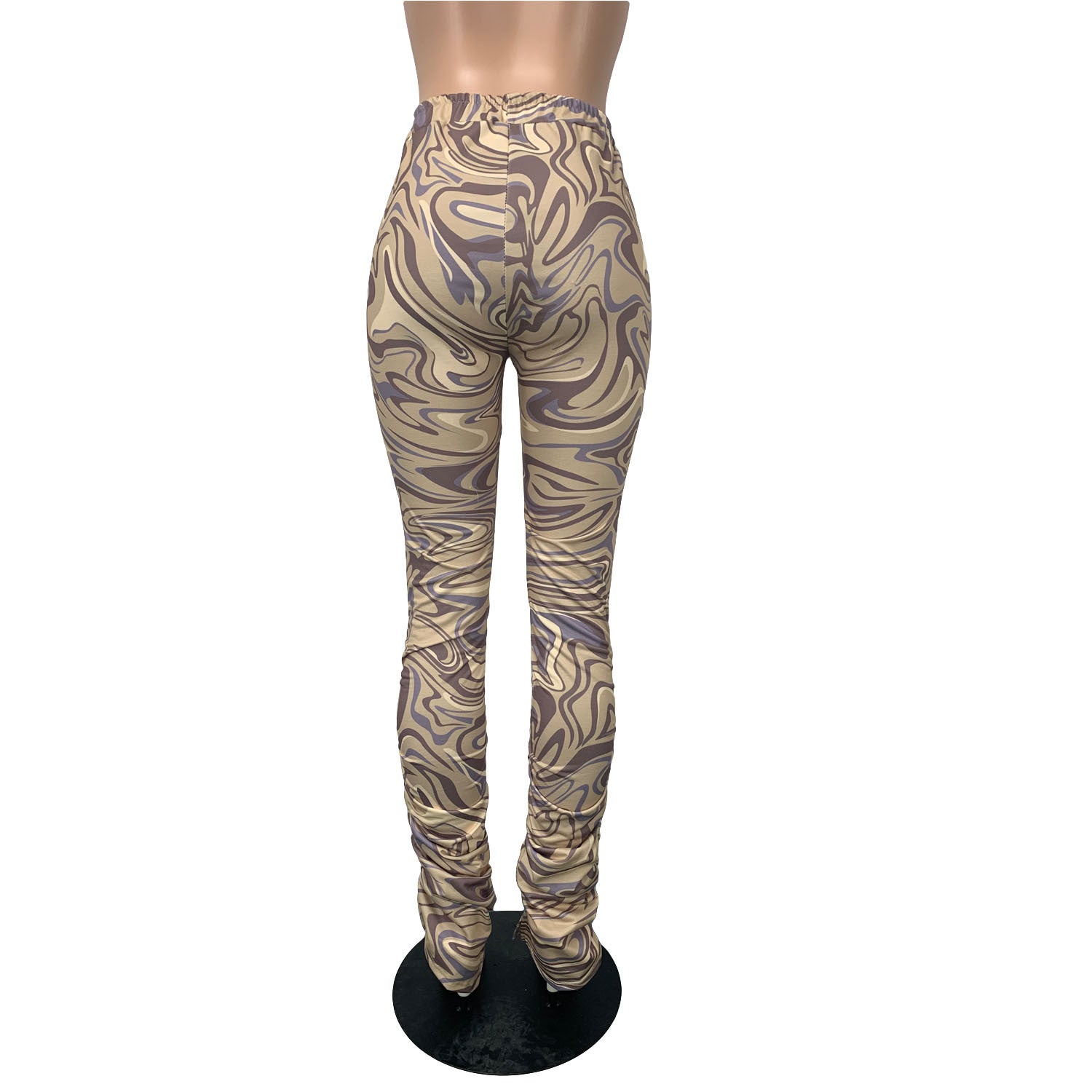 Women Casual printed pleated trousers 27