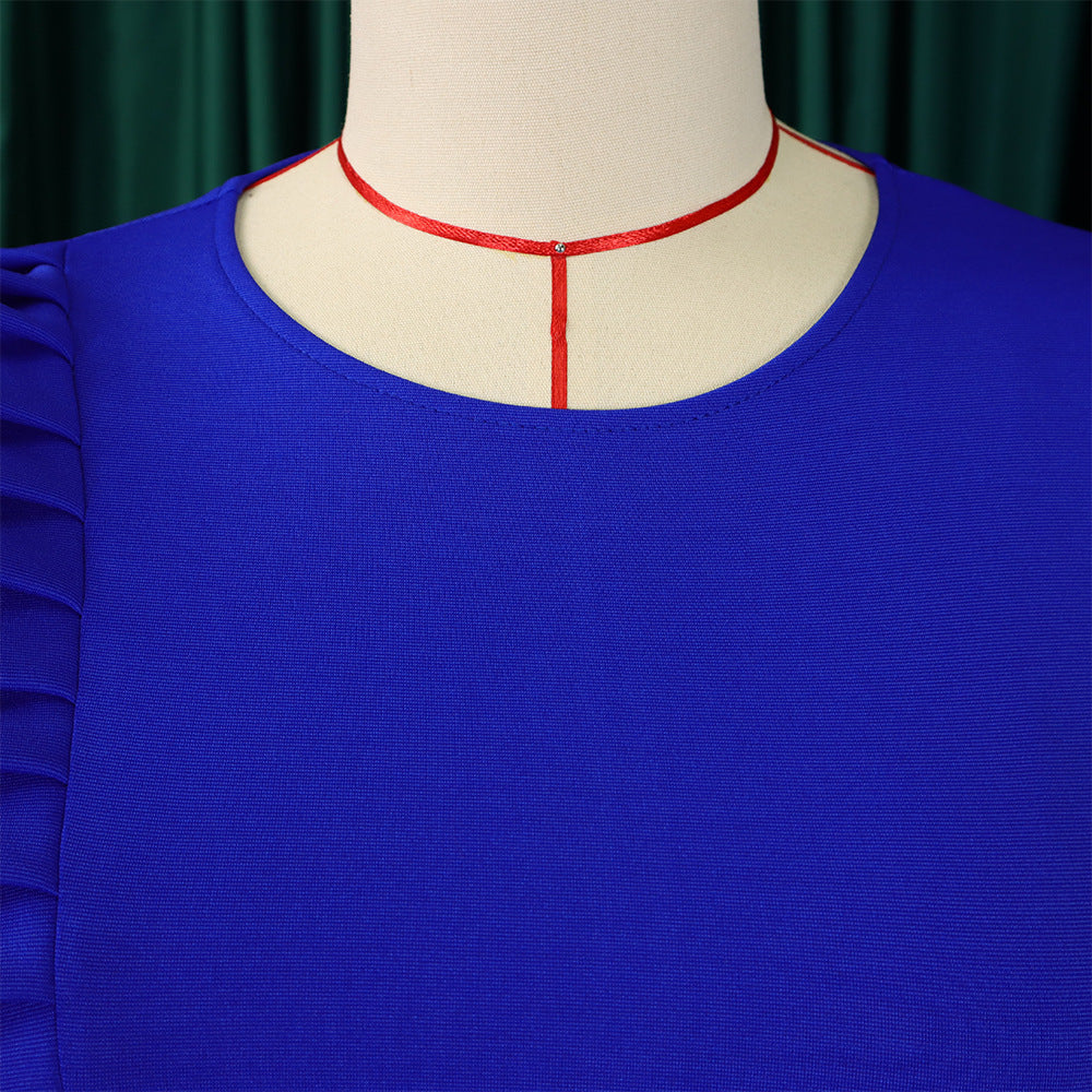 Women's Fall/Winter Chic Elegant Office African Dress 37