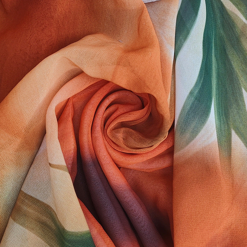 Women Printed Holiday Beach Dress 5