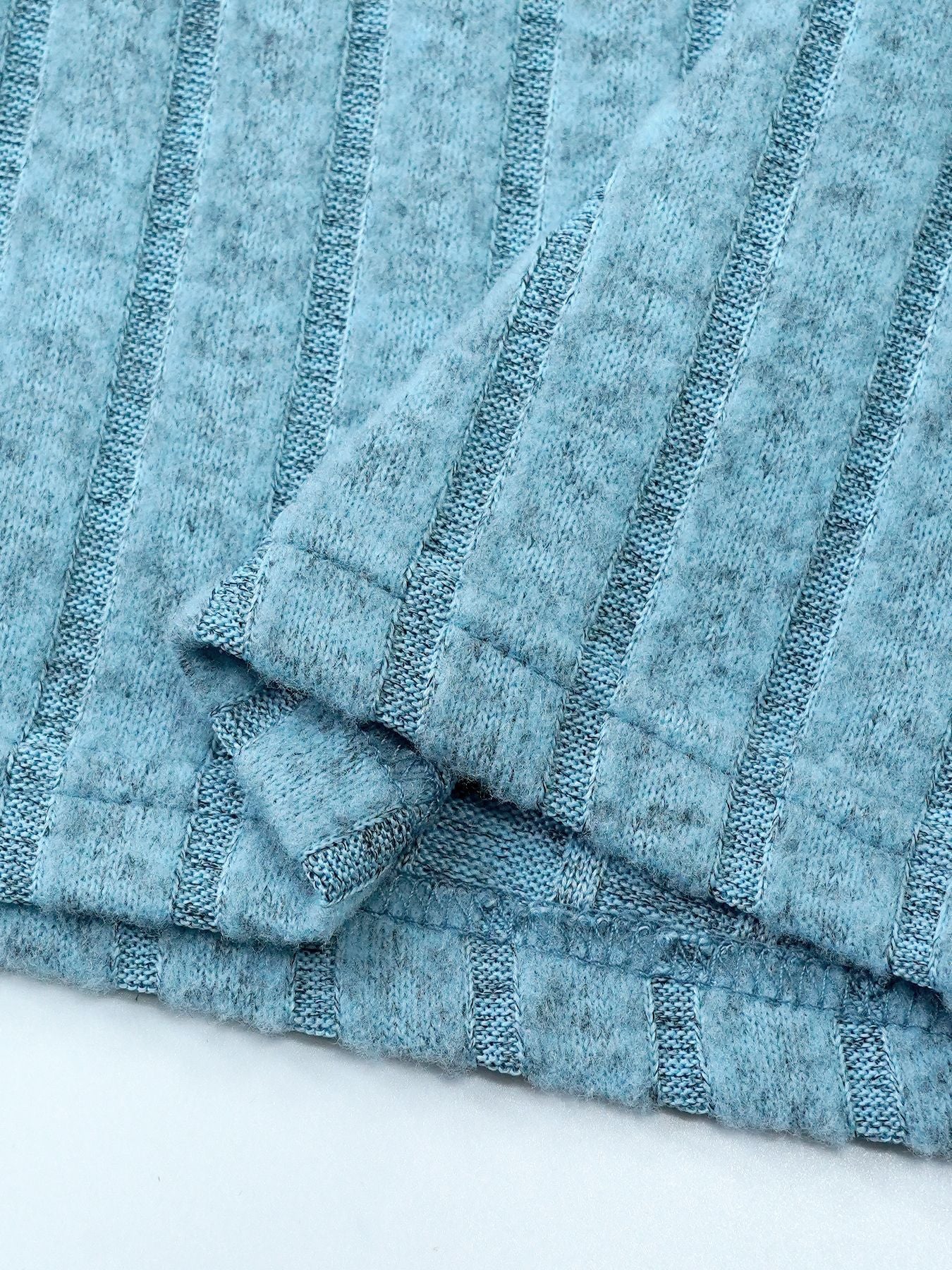 Women's Knit Long Sleeve Casual Two-Piece Pants Set 9