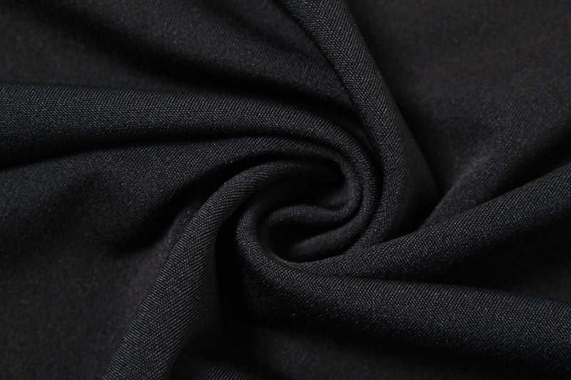 Women Spring Sexy Patchwork Lace Backless French Dress 14