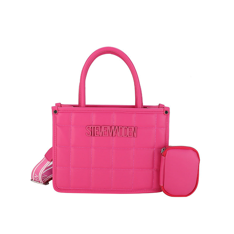 Women embroidered thread versatile popular handheld crossbody tote bag 5