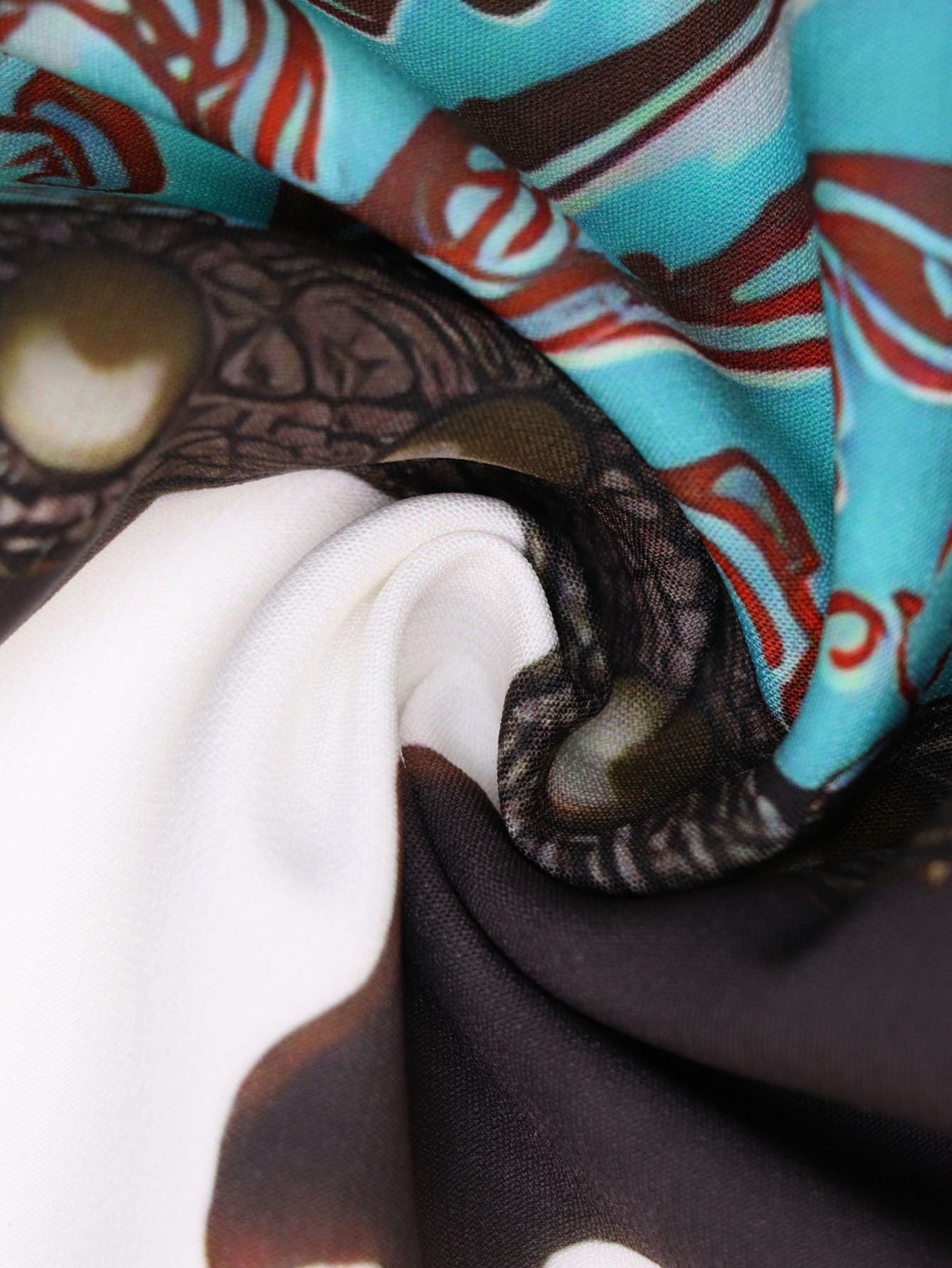 Women Spring Summer Printed Wide Leg Pants 7