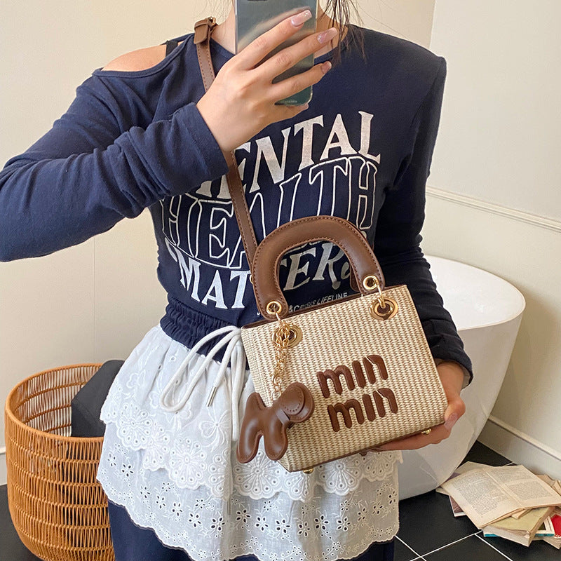 Women Crossbody Bag Handbag Beach Single Shoulder Bag 11