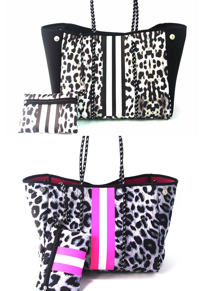 Diving Material Tote Crossbody Shoulder Bag Outdoor Casual Large Capacity Beach Handbag