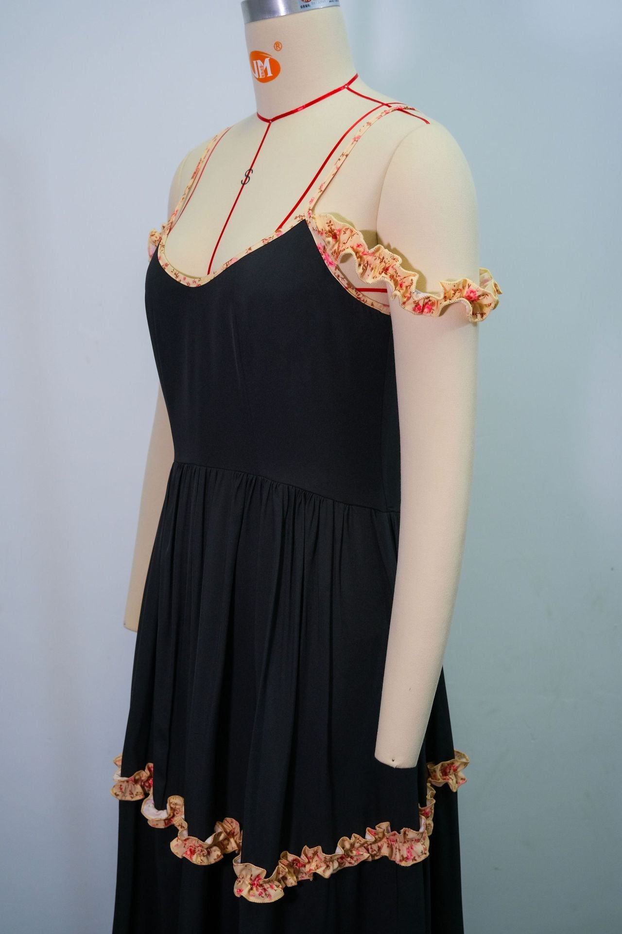 Women's Summer Fashion Sexy Straps Long Dress 10