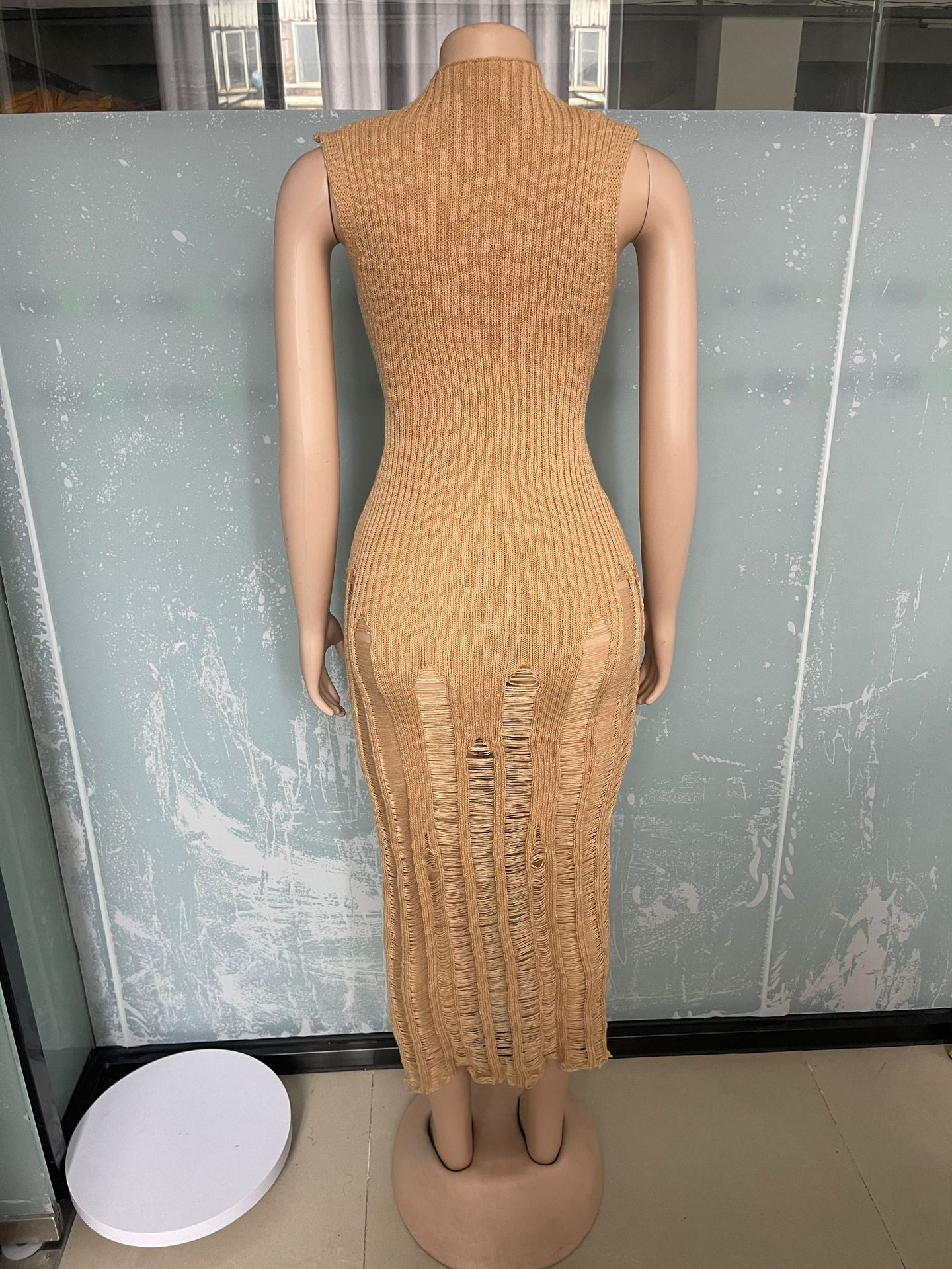 Women Beach Knitting Dress 13