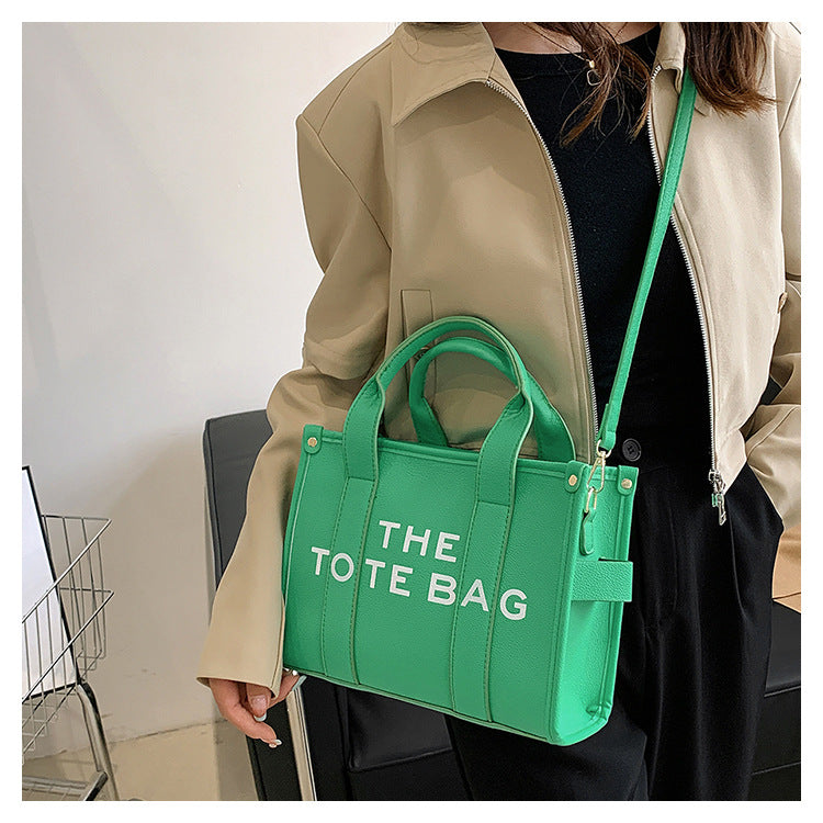 Women Printed Simple Letter Hand Shoulder Crossbody Bag 15