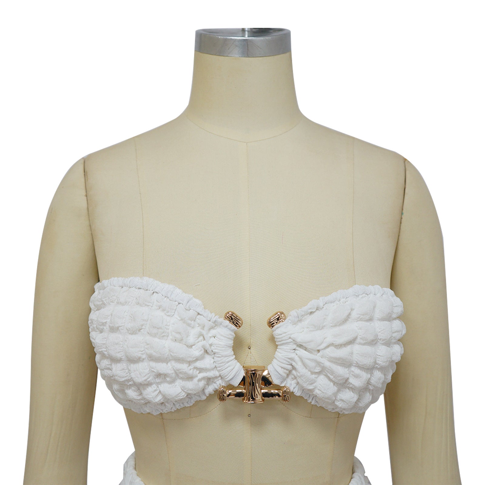 Women Sexy Bandeau Top and Skirt Two-Piece Set 23