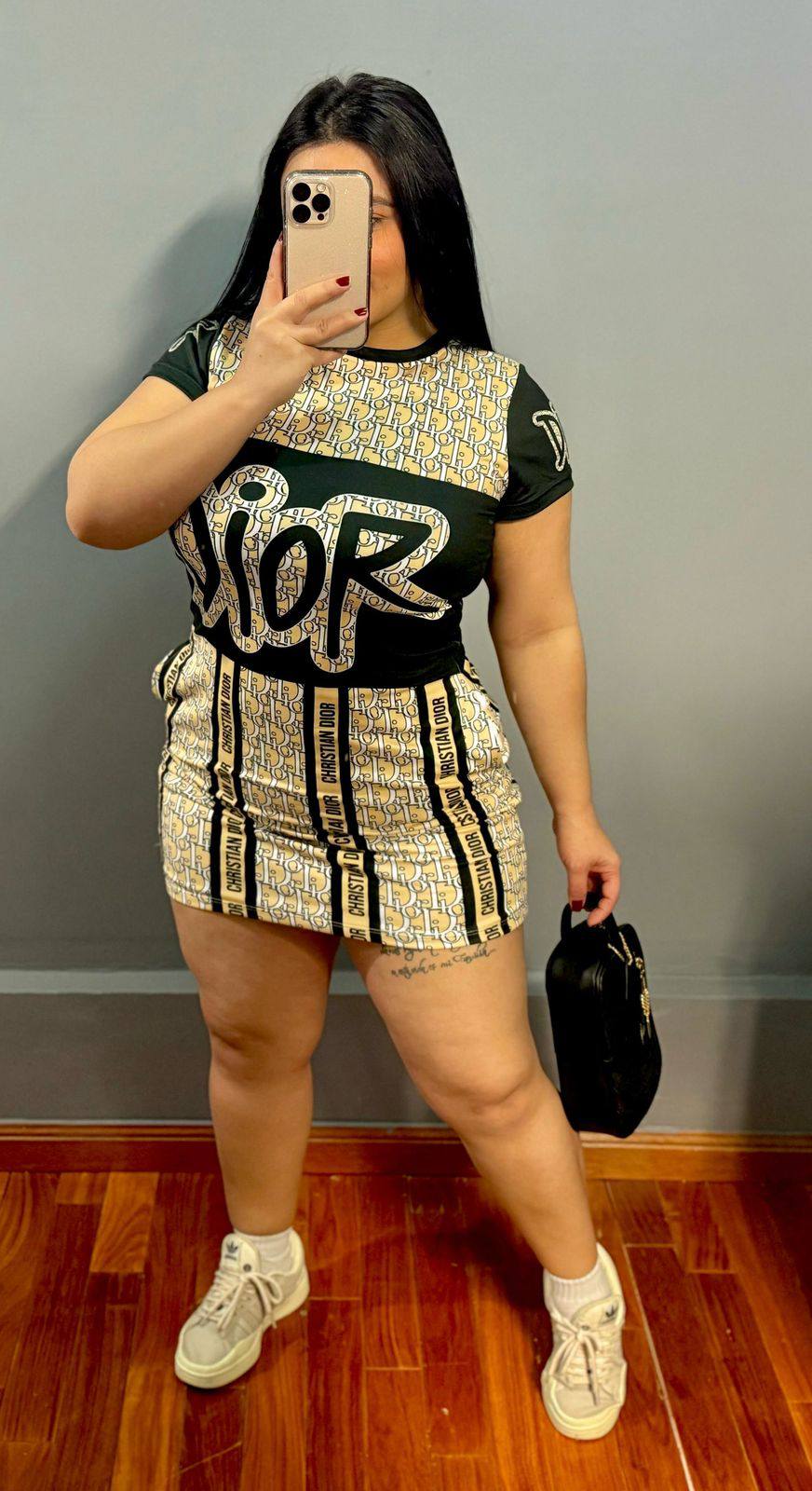 Women's Casual Chic Printed Bodycon Dress 4