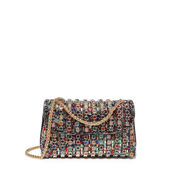 Women Evening Bag Diamond Crossbody Bag 7