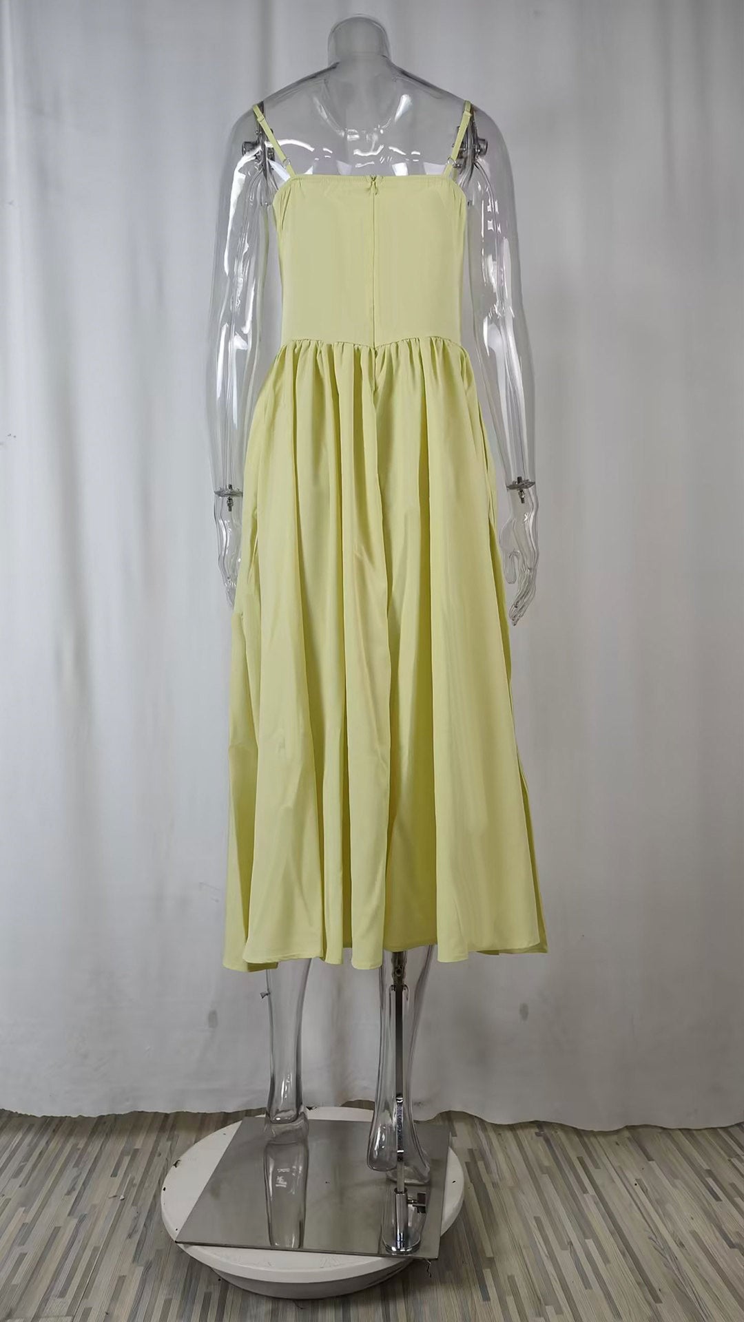 Women Spring Elegant French Retro Strap Dress 27