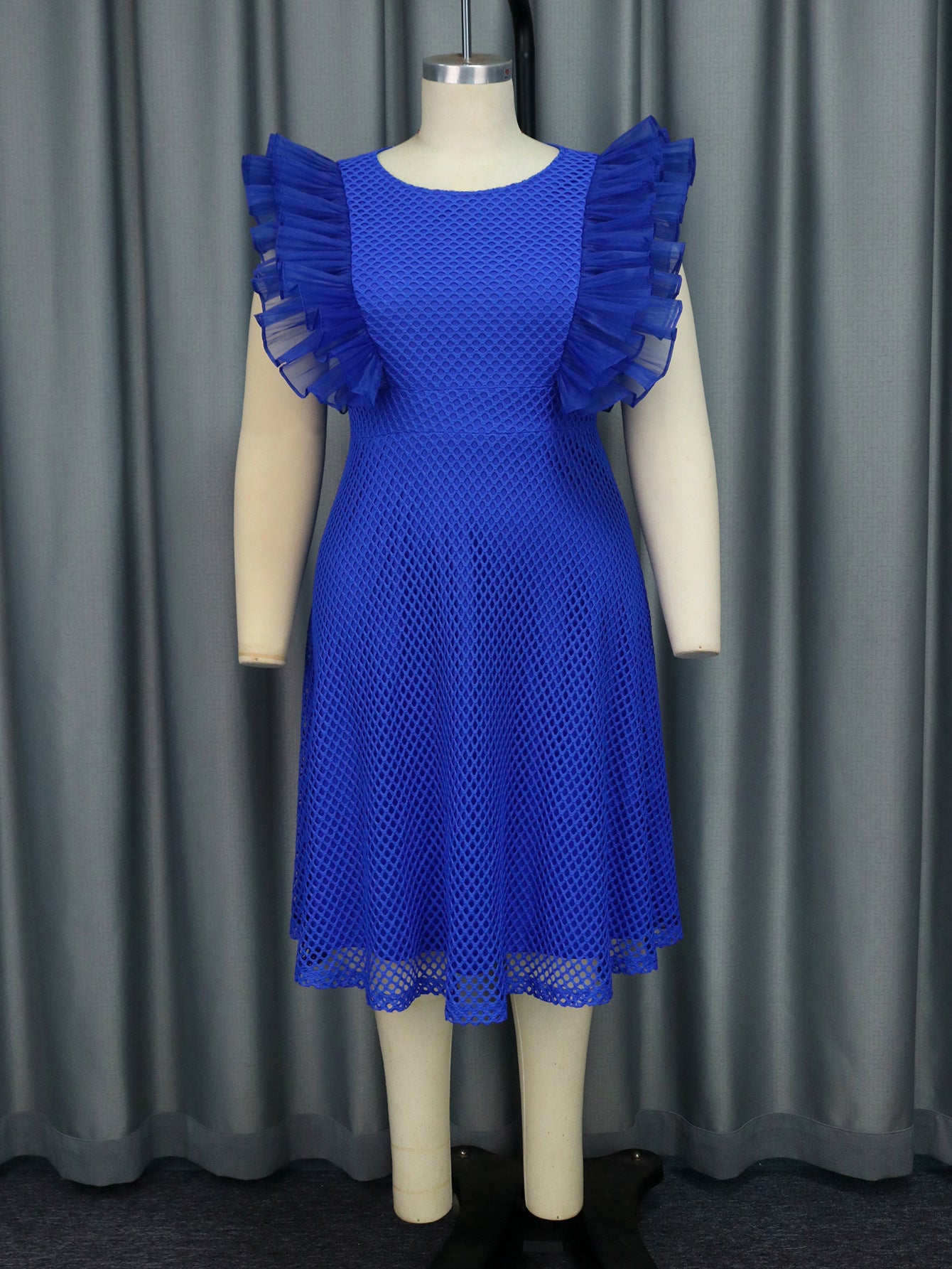 Women Formal Party Mesh Elegant Dress 3