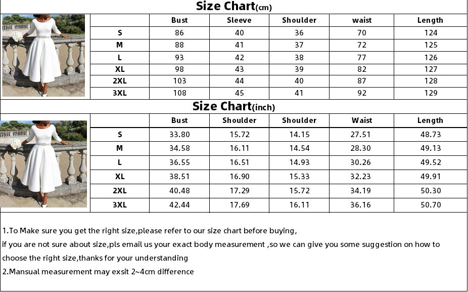 Women's Summer Solid Color Swing Dress Chic Evening Dress 14