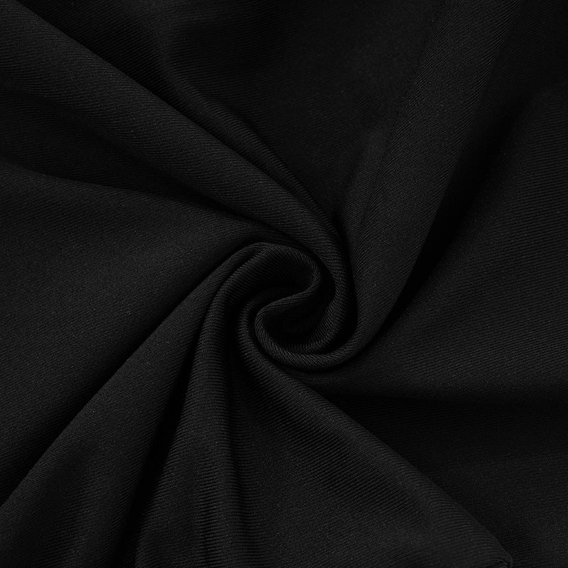 Women Spring and Summer Solid Halter Neck V Neck Backless Jumpsuit with Tie 24