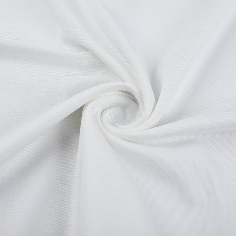 Women Mesh Slash Shoulder Bodycon Maxi Dress 24