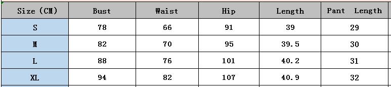 Women lace Patchwork Heart Print Print Top + Shorts two-piece set 5