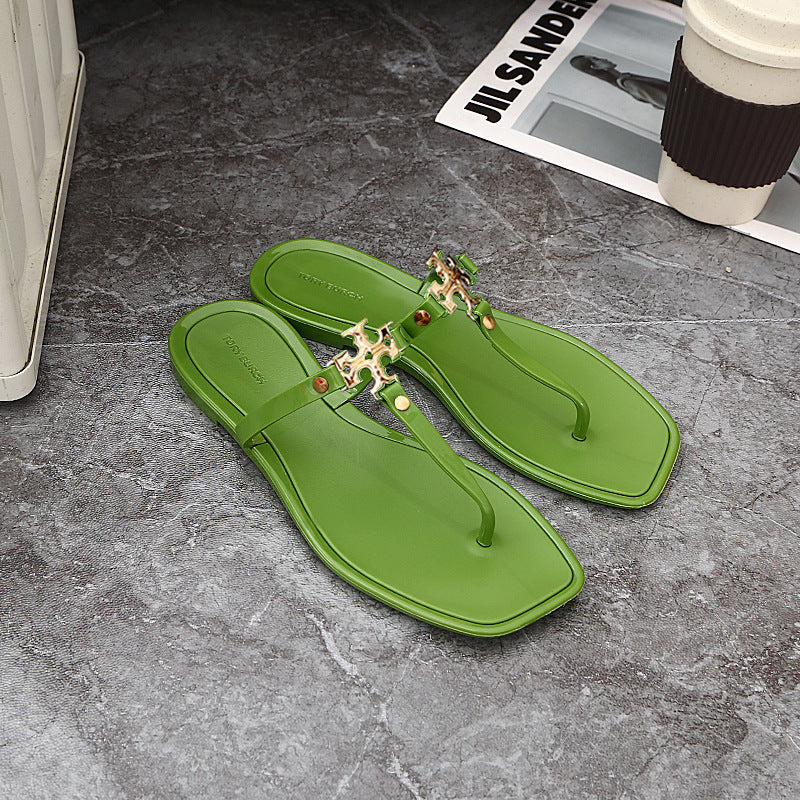 Women Summer Beach Flip Flops 5