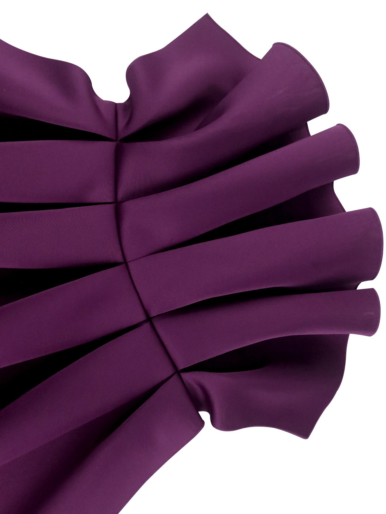 Women sexy Strapless ruffle Formal Party dresses 13