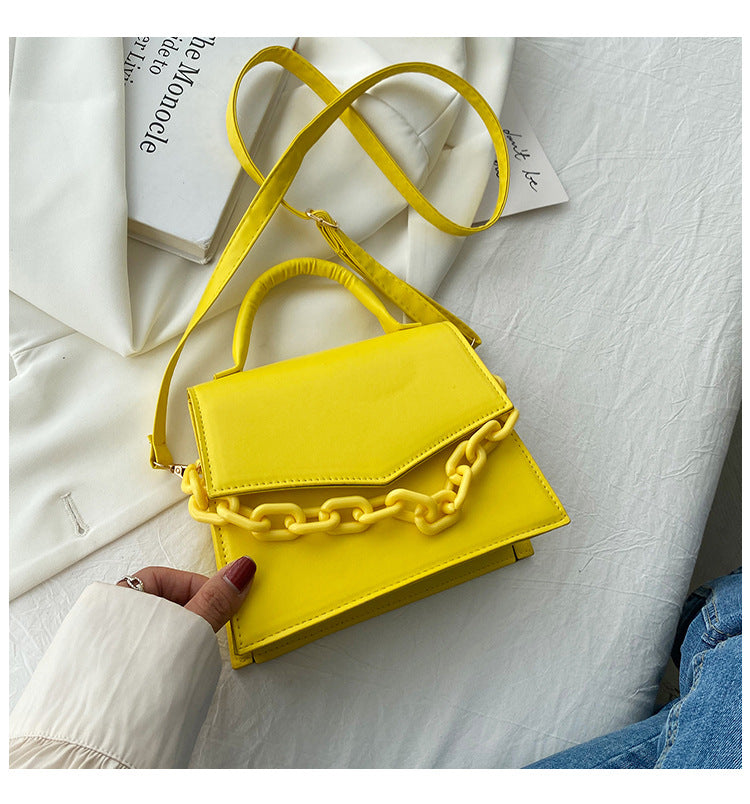 Women Simple Handbag Candy Shoulder Crossbody Bag 30